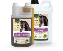 Vitalstyle SouplesseSiroop - VoordeelBundel - Supplement voor Paarden - Ondersteuning van Pezen en Gewrichten - 3,5 L