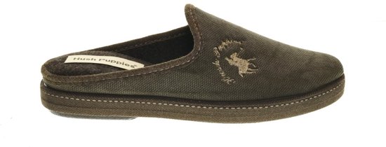 Hush Puppies -Heren - taupe - pantoffels & slippers - maat 40