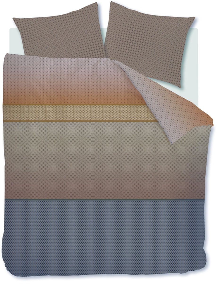 Beddinghouse Carter Dekbedovertrek - Tweepersoons - 200x200/220 cm - Bruin