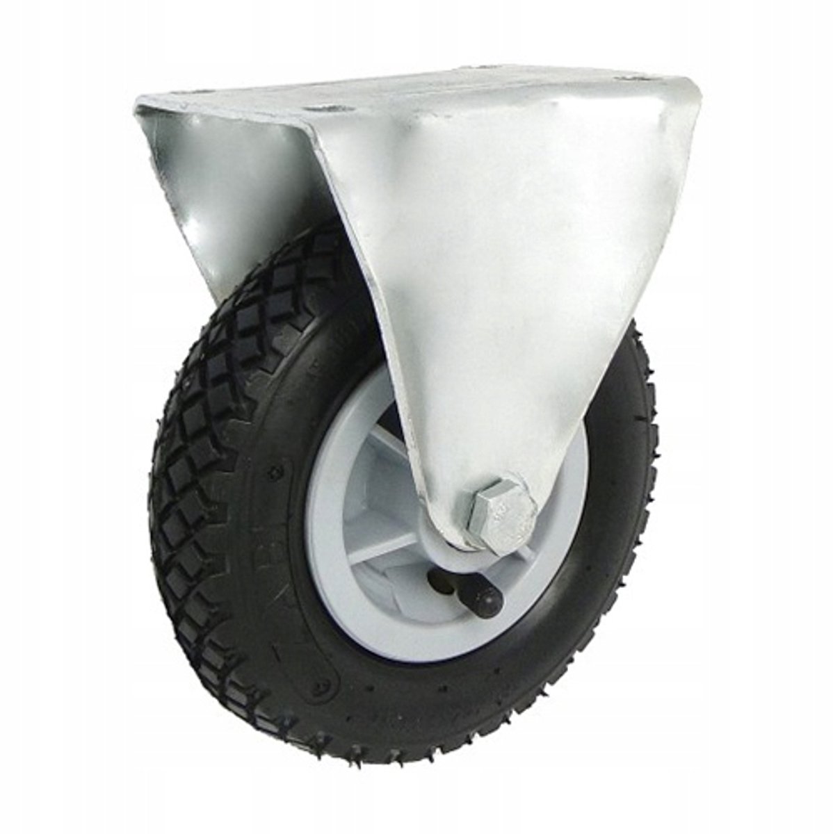 Pneumatische Wiel 175mm met Vaste Behuizing - 50kg Draagvermogen