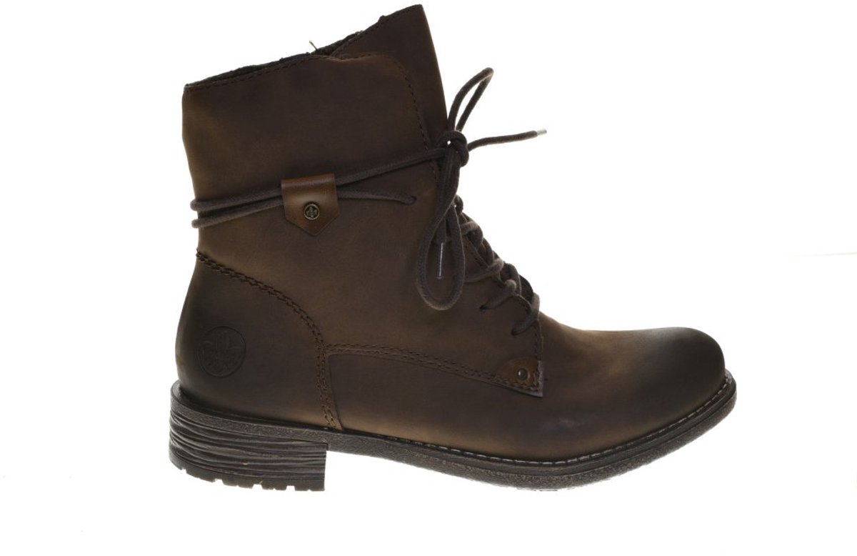 Rieker Veterboot Dames Bruin maat 38