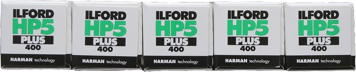 Medium Formaat Film 120 - Zwart-Wit Film - 5 Rollen
