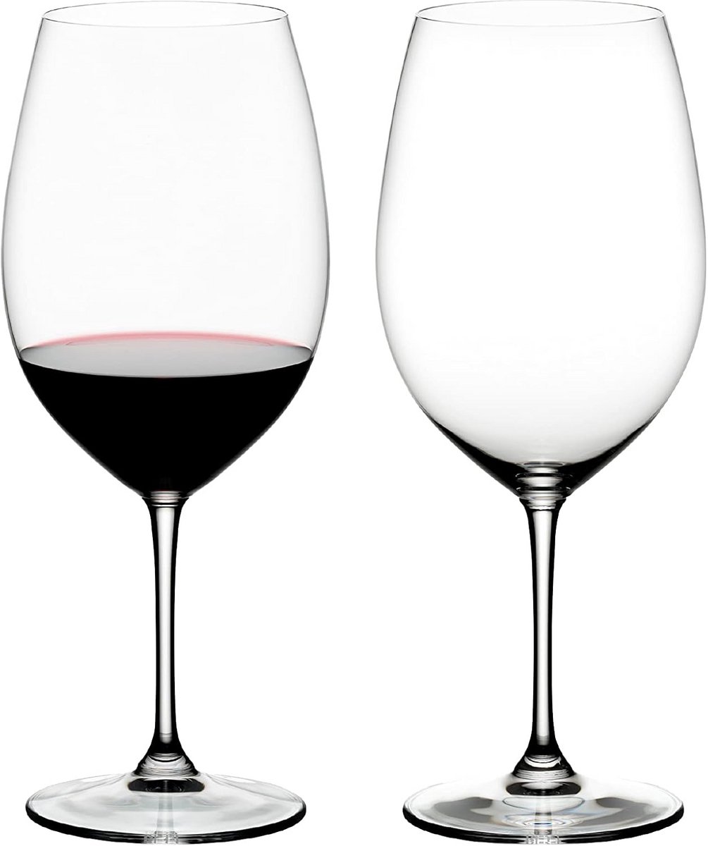 Set van 2 Luxe Wijnballon Glazen voor Rode Wijn - Cabernet Sauvignon en Bordeaux