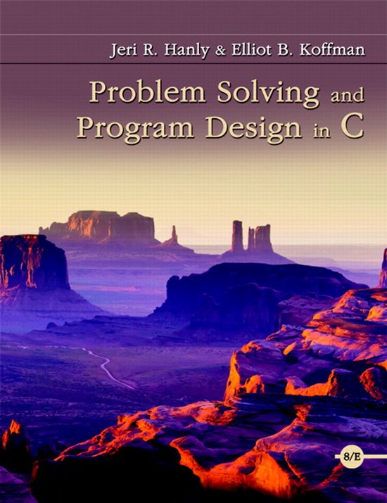 Problem Solving and Program Design in C - cover