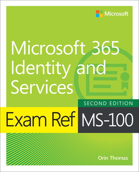 Exam Ref- Exam Ref MS-100 Microsoft 365 Identity and Service ... - cover