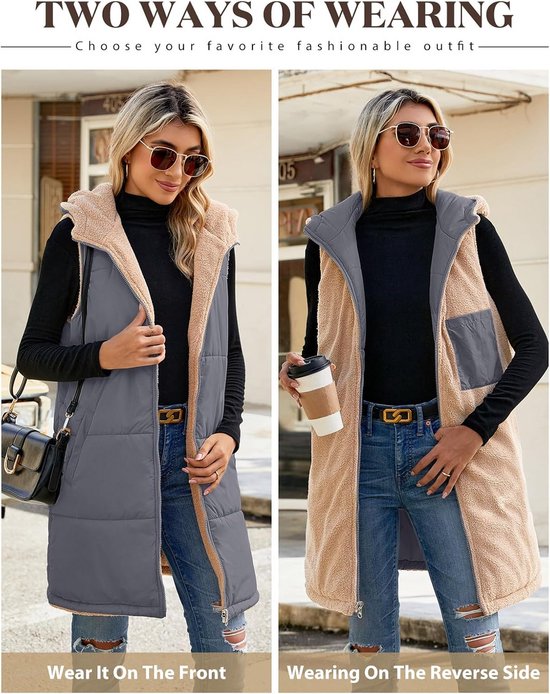 Navahoo B834 Winterjas voor dames, parka, warm gevoerd, met capuchon, geel, XS