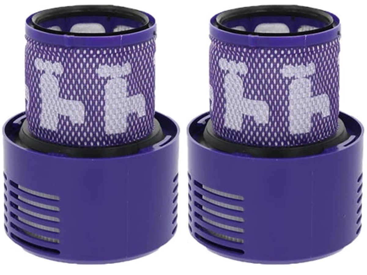 Propex Parts Stofzuigerfilter - Geschikt voor Dyson V10 - HEPA cilinderfilter 969082-01 - Eenvoudige installatie en onderhoud - 2 stuks