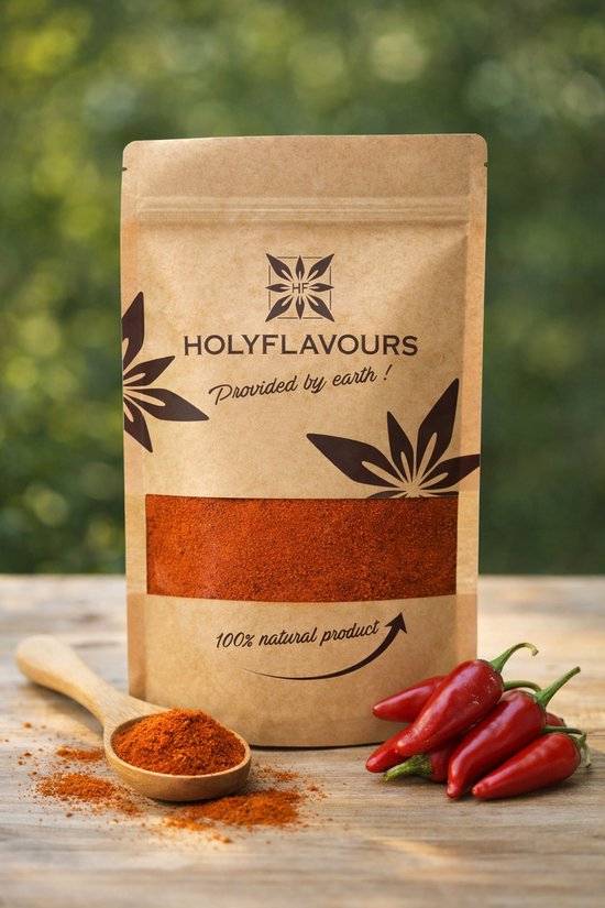 Vehgro Paprika Poeder Scherp Kiemarm - 100 gram - VehGro | bol