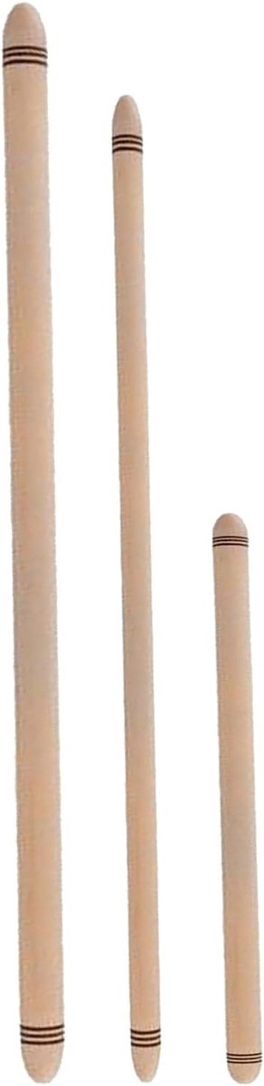 3 maten houten lange deegroller set - deegroller voor bakken pasta pizza - Turkse baklava