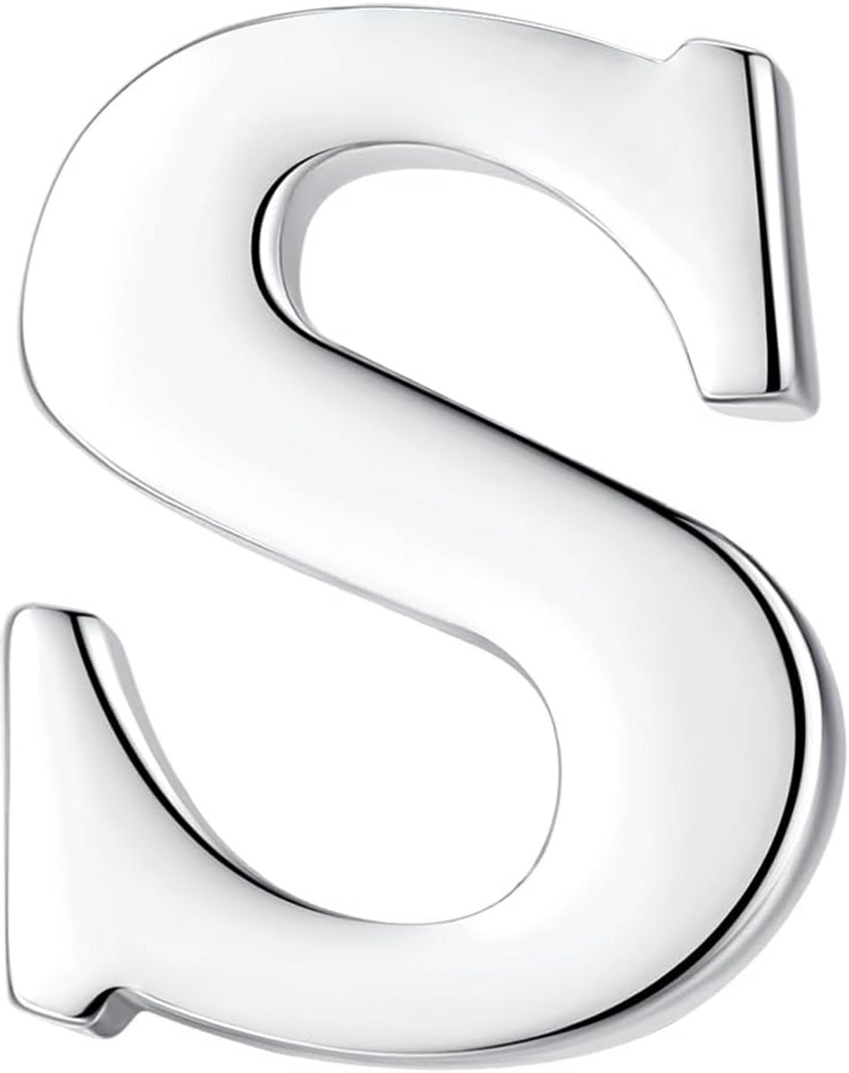 Letterbroche A t/m Z Roestvrij Staal voor Heren en Dames