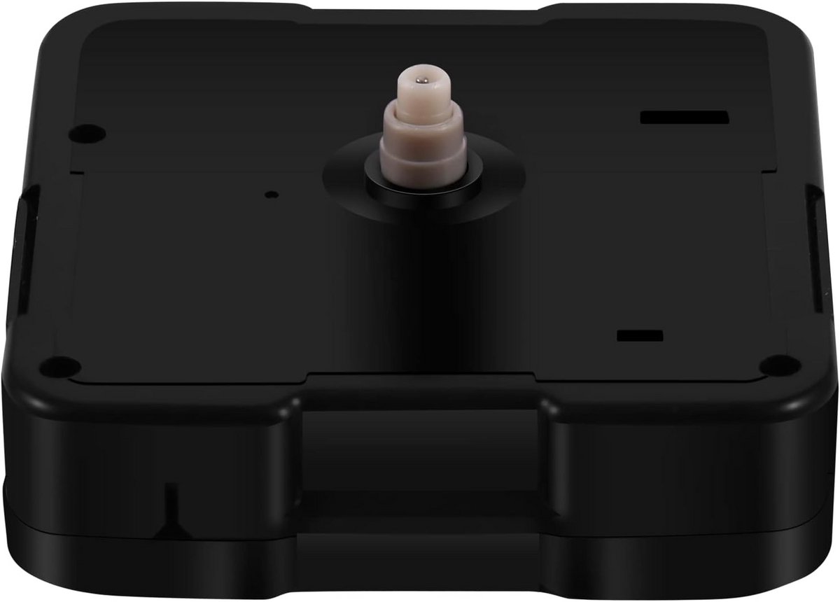 Kwarts uurwerk voor wandklok - super stil met lange en korte schacht (8-22mm) voor DIY reparatie en vervanging zonder wijzers