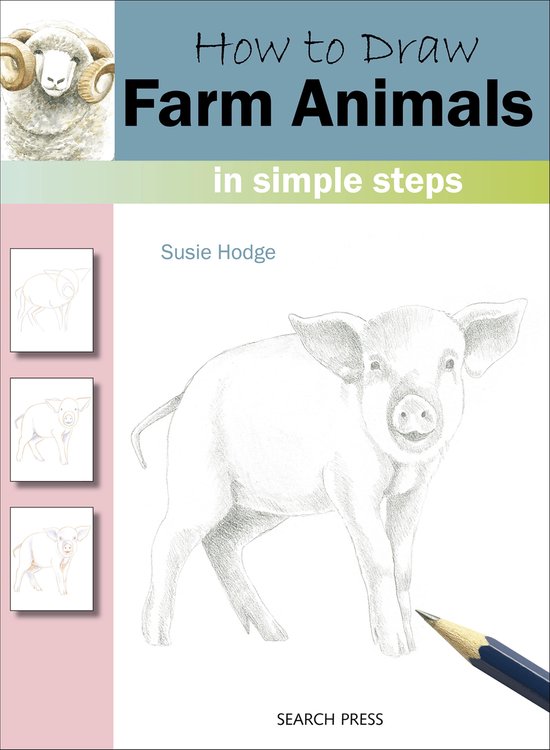 How to Draw: Farm Animals - cover