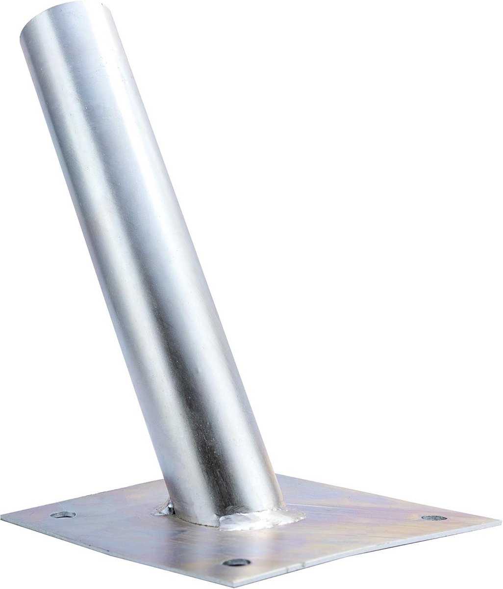 Buitenlamp voor straat en tuin met grijze polycarbonaat behuizing