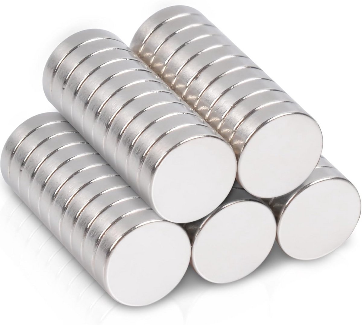 50x Krachtige Ronde Neodymium Magneten 8x2mm Mini Platte Sterke Koelkastmagneten