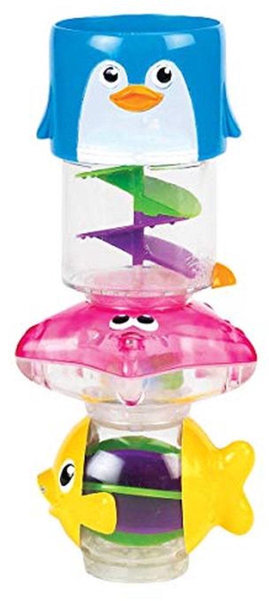 3-in-1 Baby Bad Speelgoed Set voor 6 Maanden en Oudere