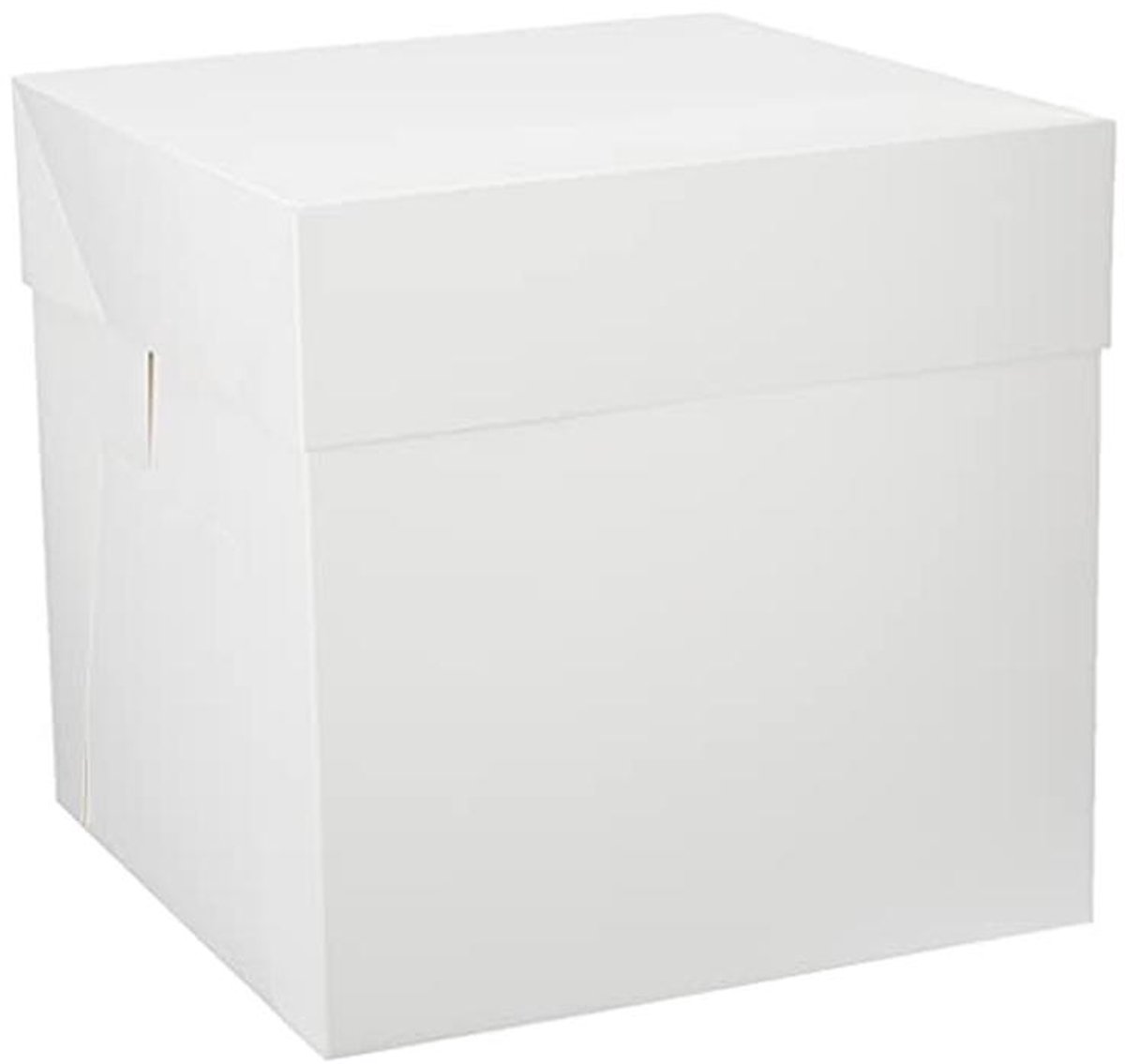 Taartdoos 36,5x36,5x36 cm - Wit