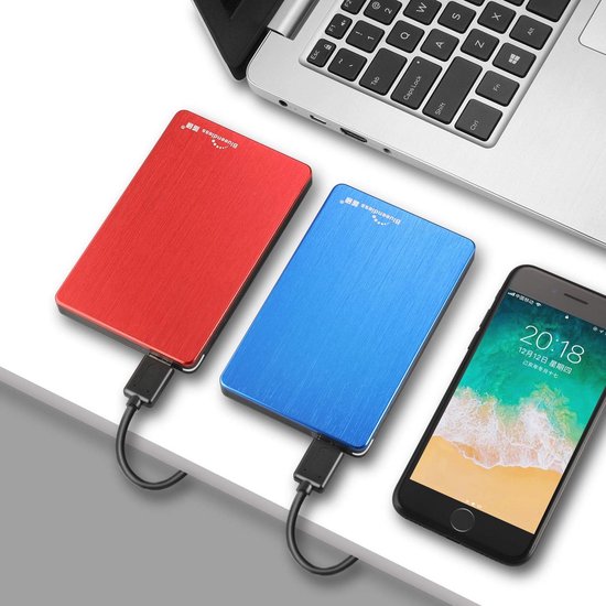 Draagbare Externe Harde Schijf 2,5 inch - 320 GB, USB 3.0 voor PC, Mac en Laptop — afbeelding 3