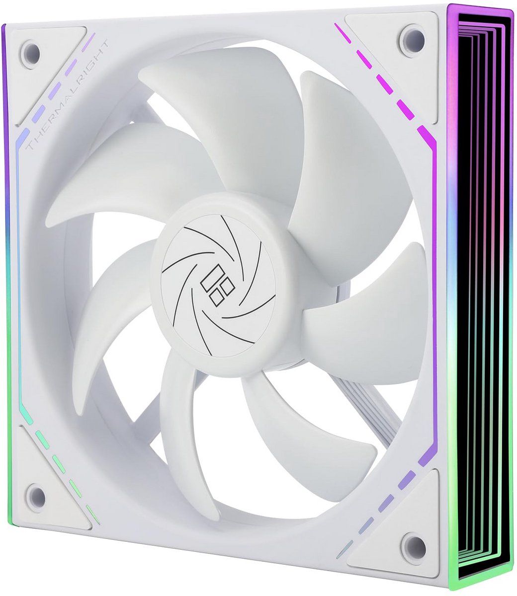 120 mm ARGB Behuizingsventilator met Spiegellichteffect - Stille Desktop CPU Koeler