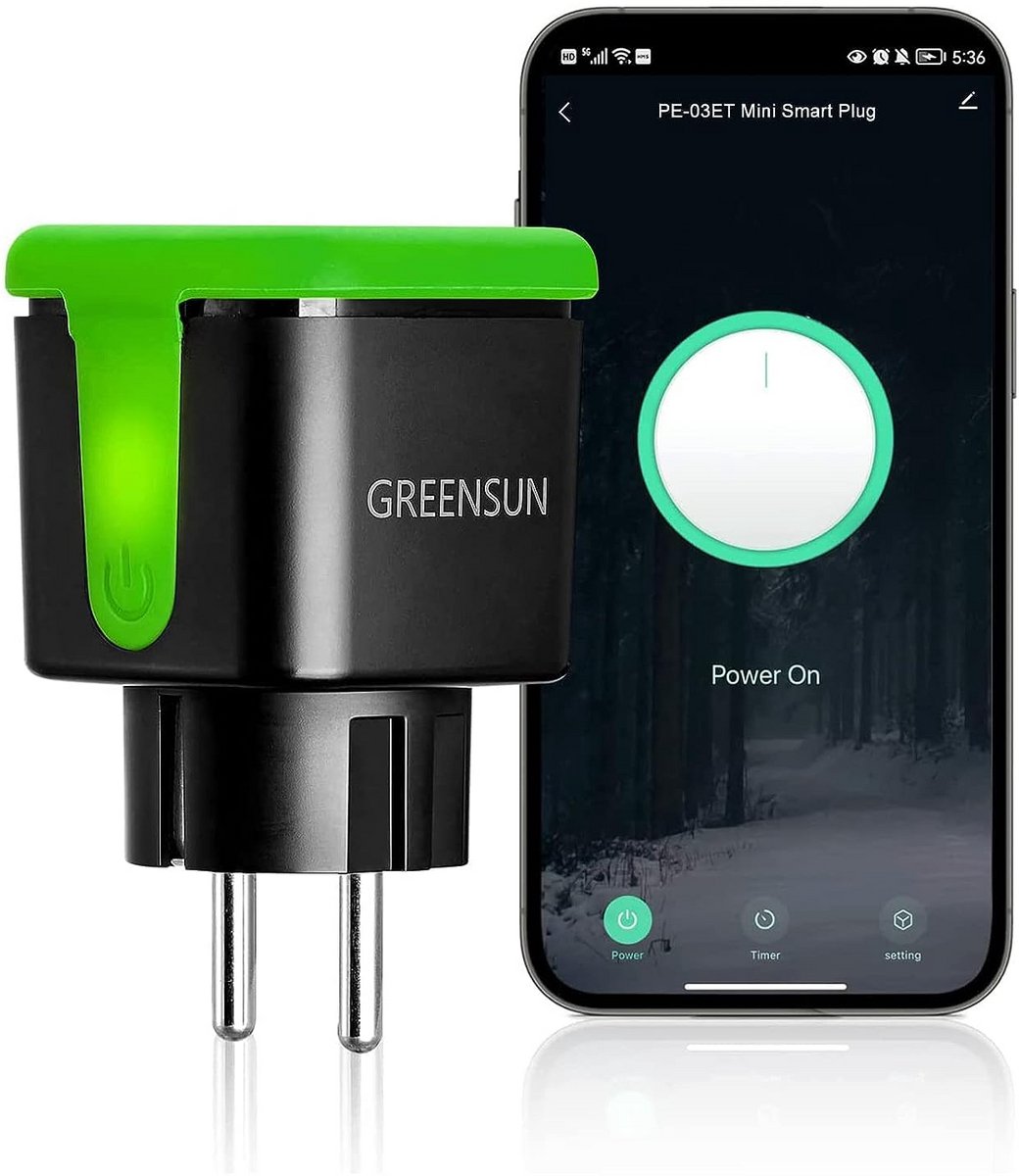Waterdicht Wifi-stopcontact voor Buiten | Slimme Plug met Timer en Spraakbediening