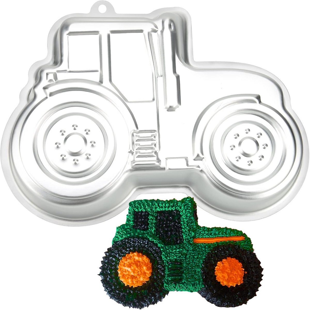 3D Tractor Vorm Bakvorm Keukengerei voor Verjaardagstaarten en Gebak