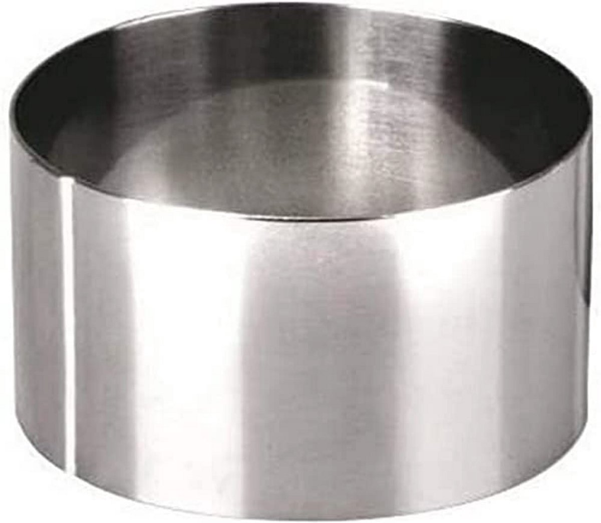 Banketbakkersring 20x4,5 cm roestvrij staal