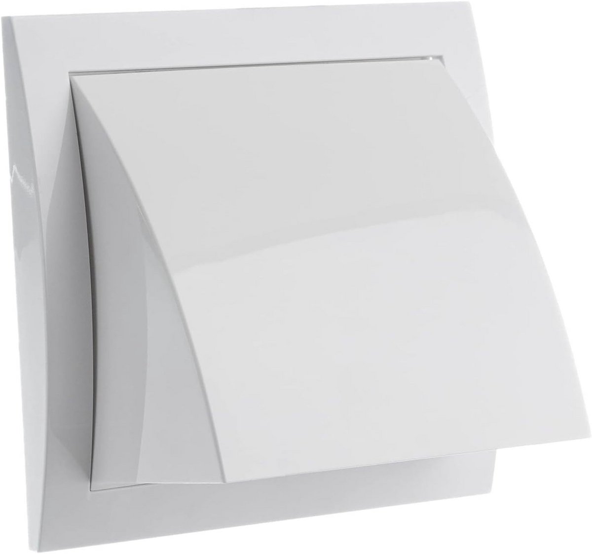 Weerbestendig Ventilatierooster Ø 100 mm met Terugslagklep en Insectengaas