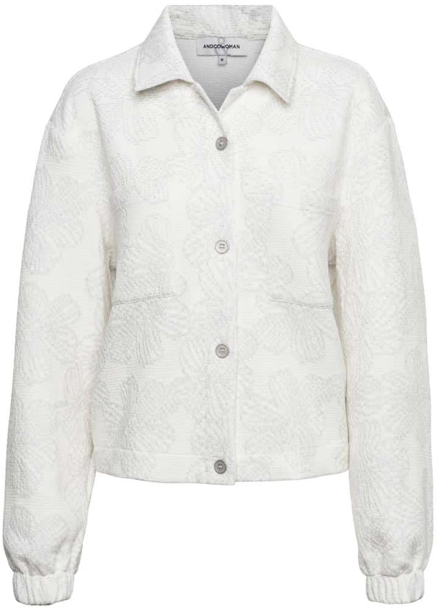 &Co Woman ZIGA FLOWER - Sale - XXL - Wit