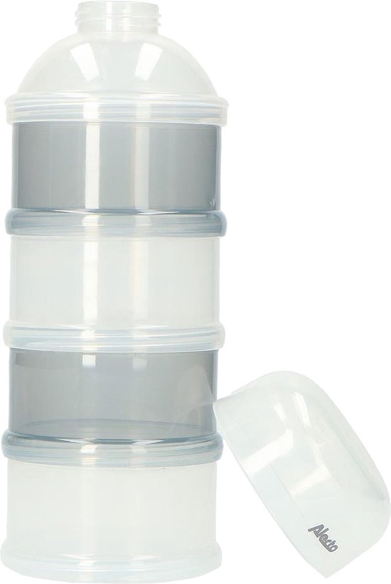 Alecto BF-4 - Boîte doseuse de lait, blanc/gris