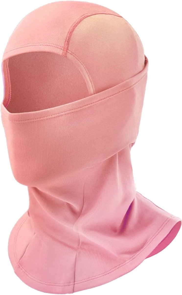Goodivery ® Skimasker winddicht warm voor fietsen skiën motorrijden winter unisex one Roze