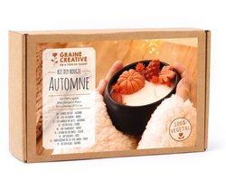 Graine Creative DIY kaarsenset herfst keramiek cadeau.