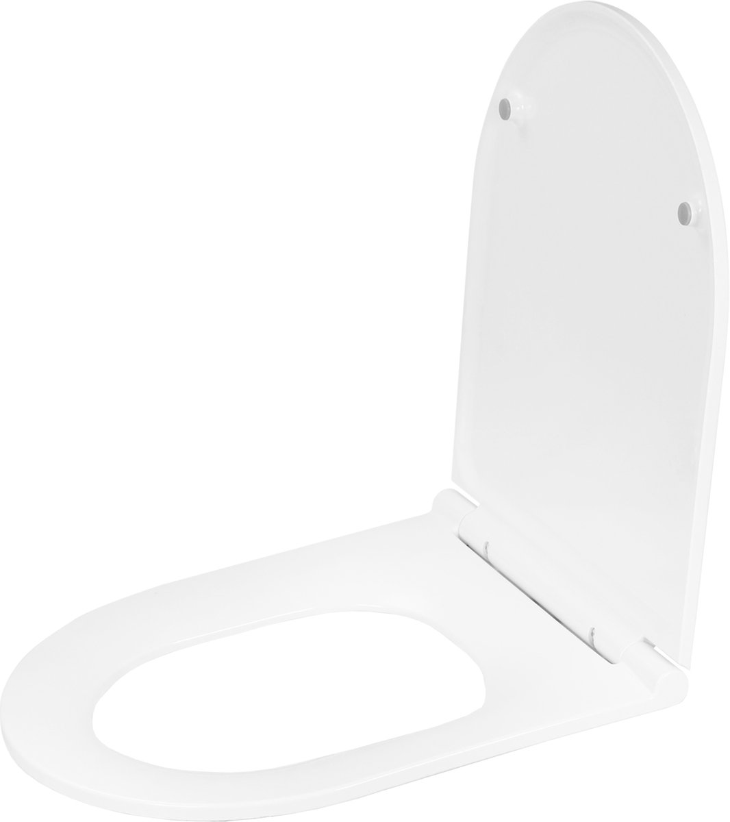 Differnz toiletzitting - voor mat wit rimless wandtoilet (artikel 38.500.06) - mat wit