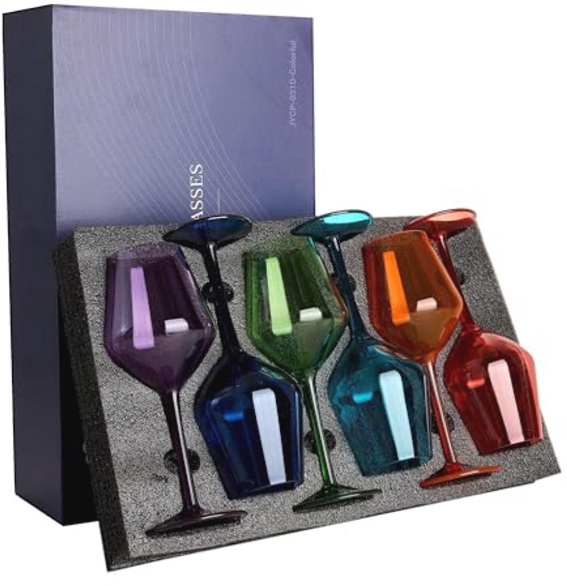 Drijvende Onbreekbare Wijnglazen Set - 6 Stuks - 440 Ml - Vaatwasserbestendig voor Feest, Zwembad, Bruiloft
