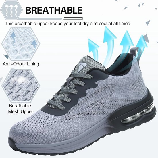 Veiligheidsschoenen Voor Dames Stalen Neus Winter High-Top Koudebestendig Slijtvast En Waterdicht Unisex Werkschoenen Veiligheidstrainer