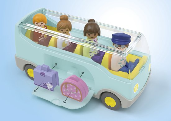 PLAYMOBIL Junior Autobus - 71682 van Playmobil — afbeelding 3