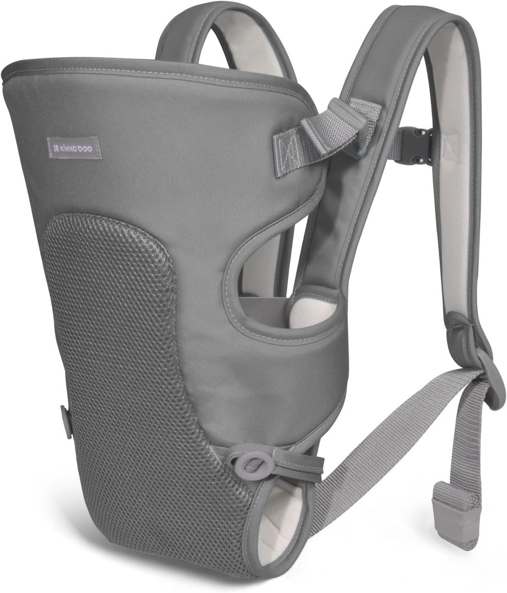 Ergonomische Babydrager voor Baby's vanaf 3 Maanden - 3 Draagposities, Verstelbare Schouderbanden, Handsfree Draagcomfort