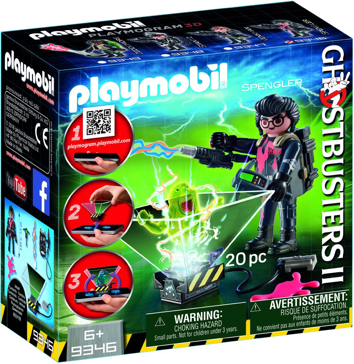 PLAYMOBIL Ghostbusters™ Ghostbuster Egon Spengler - 9346