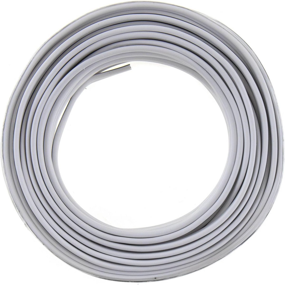 Luidsprekerkabel 0,75mm2 - 25m - Wit - CCA - Hoge Signaalkwaliteit
