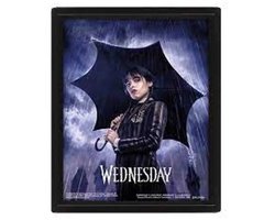 Pyramid 3d Woensdag Paraplu Poster Transparant