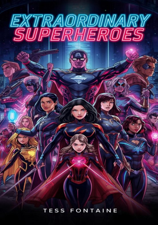 Superhero Power Coloring Book - cover