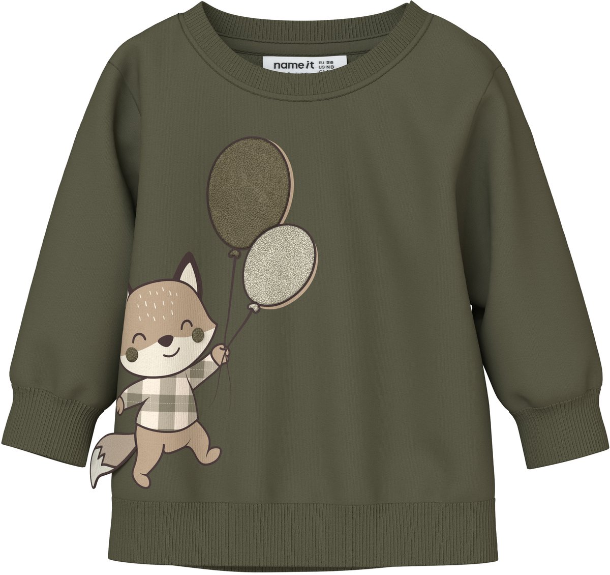 NAME IT - NBMNEIL LS SWEAT BRU Jongens Trui