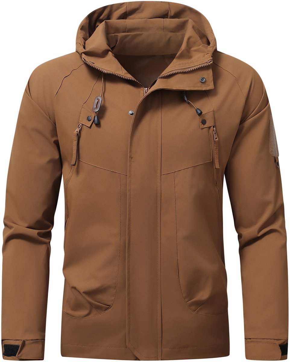 YOUTHUP Heren Jack - Capuchon en Winddicht Outdoorjas - XL