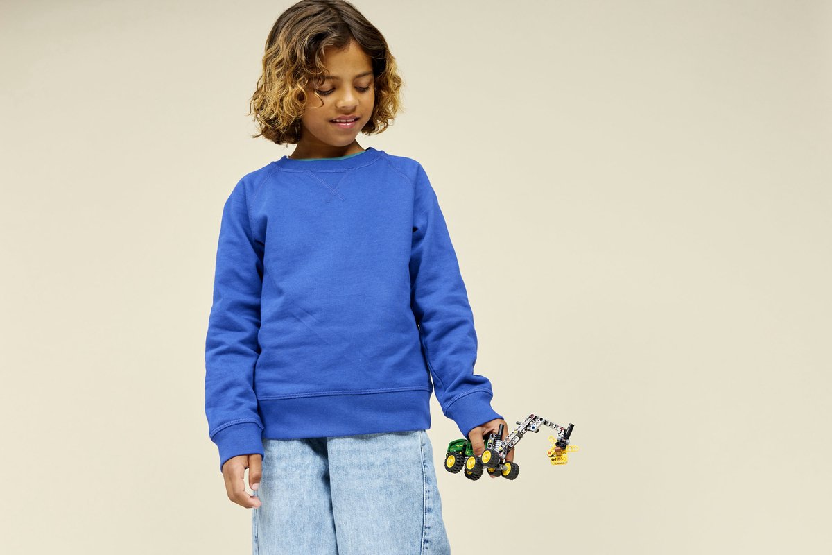 LEGO® Technic John Deere 1470H Houtoogstmachine - Werkende Klauw en Boomstam - Modelbouwspeelgoed - 42218 — afbeelding 11