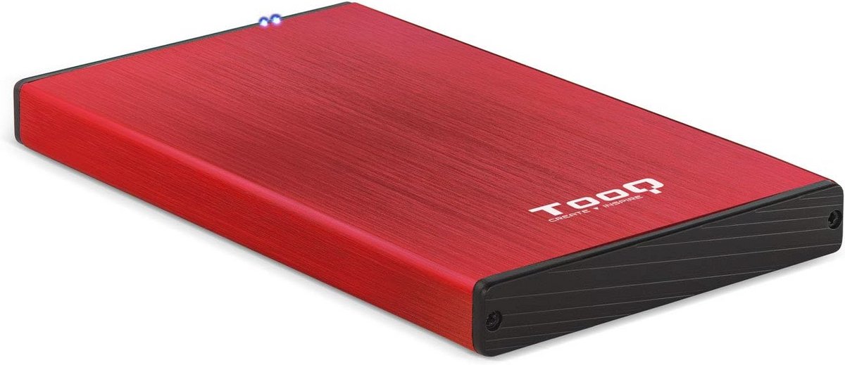 Harde Schijf Behuizing voor 2,5 inch HDD - Aluminium, USB 3.0, LED-indicator, Compact en Duurzaam