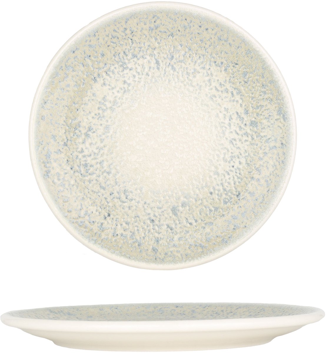 By Bone Dessertbord - Natura Ocean - Porselein - 17 cm - set van 6
