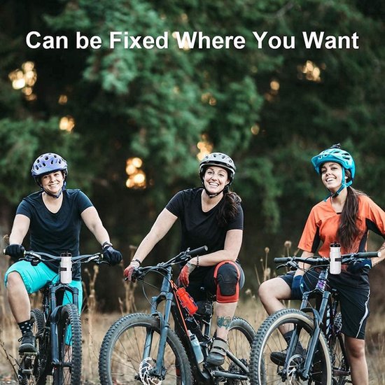 Drinkfleshouder - Fiets Bidonhouder - Fietsaccessoires - Fietsstandaard - Rood - Lichtgewicht en stevig eenvoudig in de gewenste richting te verstellen, geen schroeven nodig en eenvoudige installatie geschikt voor motorfietsen en fiet — afbeelding 4