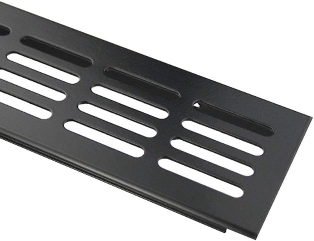 Aluminium Ventilatierooster met Achterflens - Diverse Afmetingen en Kleuren