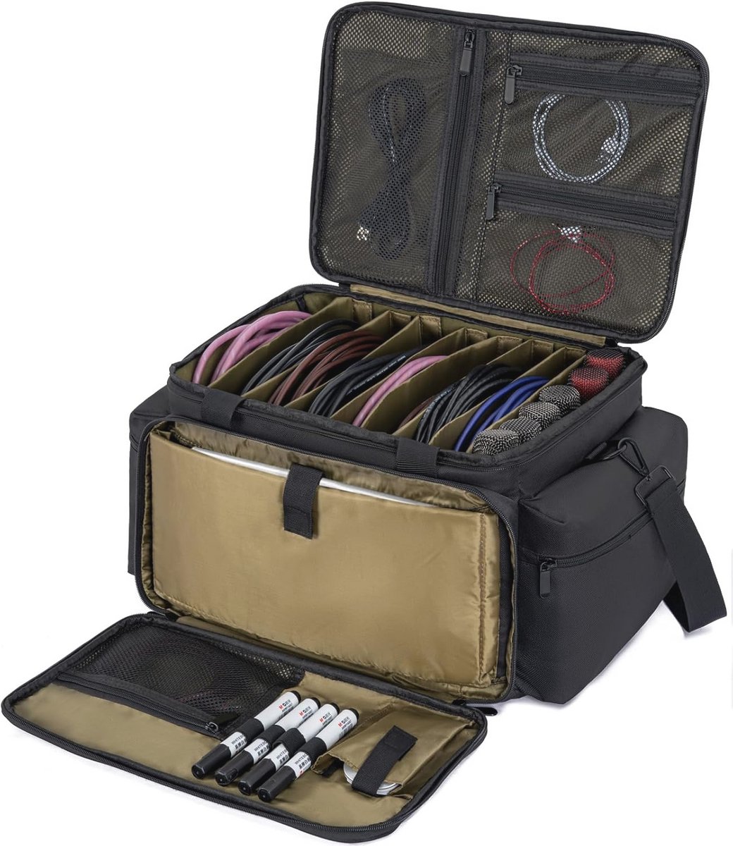 Kabel File Bag met afneembare verdelers