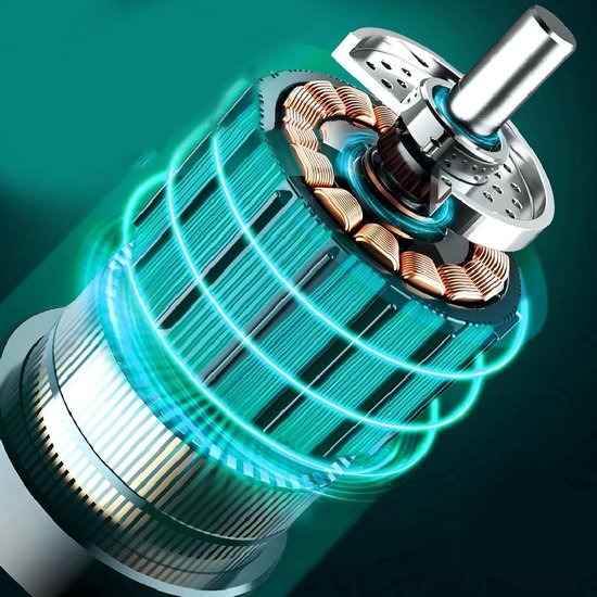Draadloze Handmixers met 4 Snelheden - Mini Elektrische Mixer voor Eieren en Groenten van Merkloos — afbeelding 5