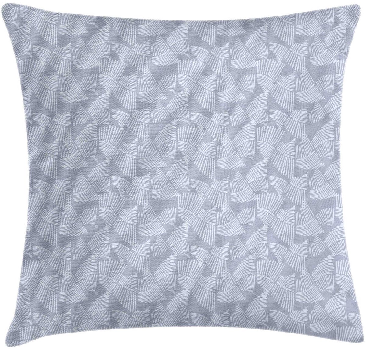 ABAKUHAUS Geometrische Kussenhoes – 40x40 cm – Dubbelzijdig bedrukt, Polyester Ceil Blau Purpleblue