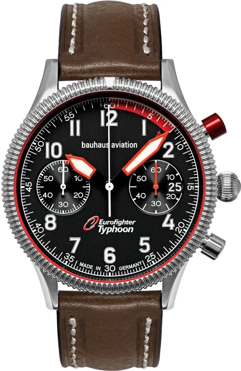 Bauhaus 2576-2 Aviation Eurofighter Typhoon horloge